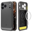 Spigen nakładka Rugged Armor Mag Magsafe do iPhone 17 Pro szara