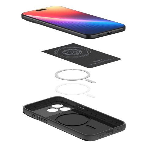 Spigen nakładka Thin Fit Mag Magsafe do iPhone 17 Pro Max czarna