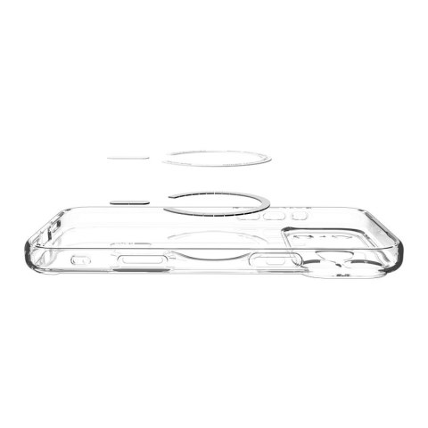 Spigen nakładka Ultra Hybrid Mag Magsafe do iPhone 17 Pro Max Clear/grafitowa