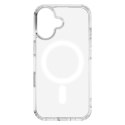 Nakładka Anti Shock 1,5 mm Mag do iPhone 16 6,1" transparentna big hole + przycisk