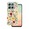 Nakładka Glow Glam do Motorola Moto G86 biała