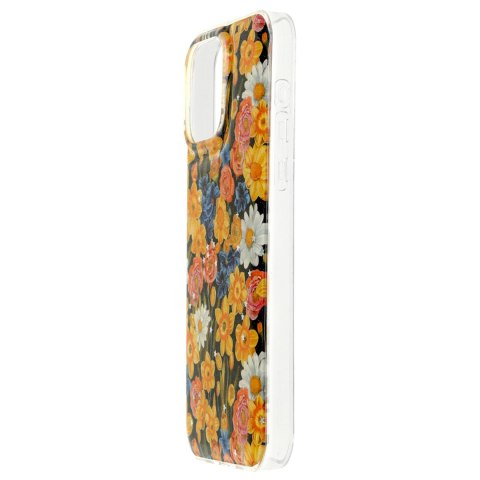 Nakładka Glow Glam do Xiaomi Redmi 14C 4G/ 14C 5G / Redmi A4 / POCO C75 pomarańczowa