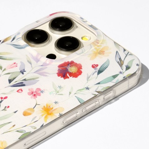Nakładka Glow Glam do Xiaomi Redmi 15 4G EU / 15 5G EU (171,08 x 82,05 x 8,55) biała
