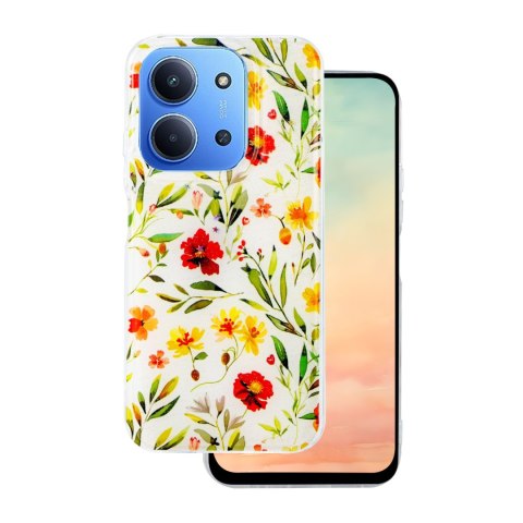 Nakładka Glow Glam do Xiaomi Redmi 15C 4G EU / 15C 5G EU (173.16 x 81.06 x 8.2 mm) biała