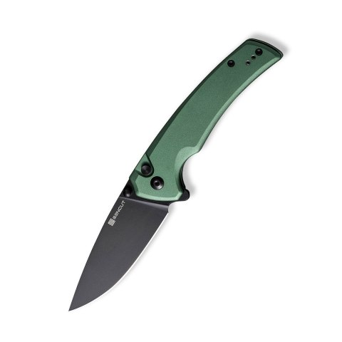 Nóż SENCUT Serene D2 Zielony Aluminium Drop Point 208mm