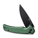 Nóż SENCUT Serene D2 Zielony Aluminium Drop Point 208mm