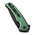 Nóż SENCUT Serene D2 Zielony Aluminium Drop Point 208mm