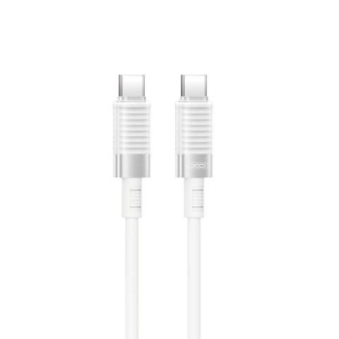 XO kabel NB-Q282B PD USB-C - USB-C 1,0m 60W biały