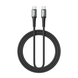 BWOO kabel Pleciony USB-C - USB-C 3m 60W czarny