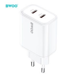 BWOO ładowarka sieciowa PD 35W CDA206 USB-C biały