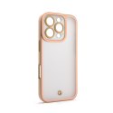 Nakładka Silky Gold do iPhone 12 6,1" różowa