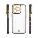 Nakładka Silky Gold do iPhone 15 Pro 6,1" niebieska