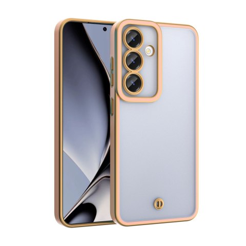 Nakładka Silky Gold do Xiaomi Redmi 14C 4G/ 14C 5G / Redmi A4 / POCO C75 różowa