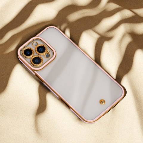 Nakładka Silky Gold do Xiaomi Redmi 14C 4G/ 14C 5G / Redmi A4 / POCO C75 różowa