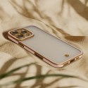 Nakładka Silky Gold do Xiaomi Redmi 14C 4G/ 14C 5G / Redmi A4 / POCO C75 różowa