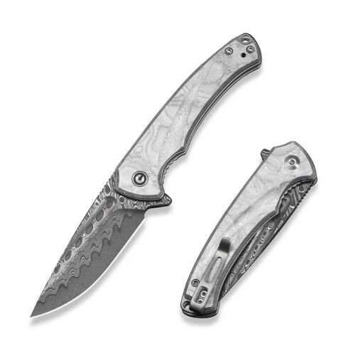 Nóż składany Civivi Voidflare G10 w/ Aluminium Foil, Damascus (C24040-DS1)