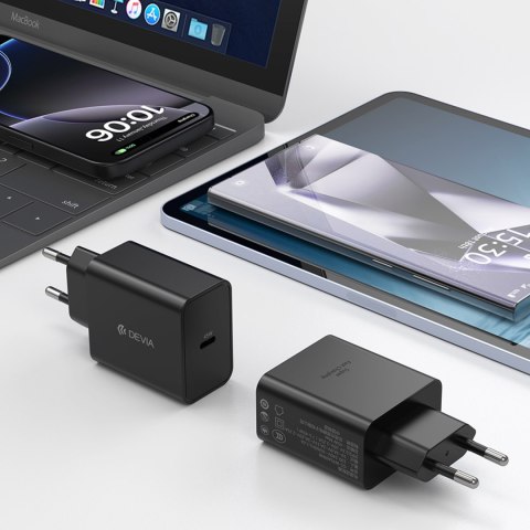 Devia ładowarka sieciowa Rocket PD 45W 1x USB-C czarna