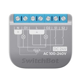 Inteligentny przełącznik dwukanałowy SwitchBot Relay Switch 2PM