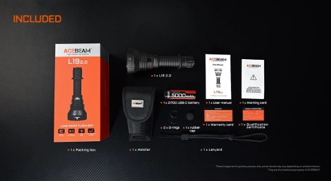 Latarka AceBeam L19 2.0 SFT-40 2200 lm
