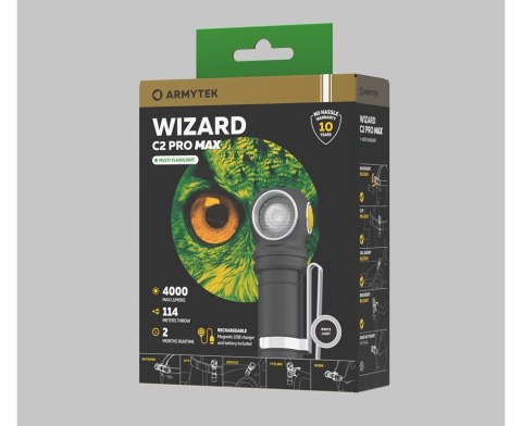 Latarka Armytek Wizard C2 Pro Max White 4000 lm