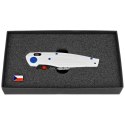 Nóż składany ANV A100 BB Limited Edition No 13/100 White GRN, Black DLC Sleipner (ANVA100-036)