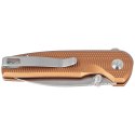 Nóż skladany Civivi Mini Shakan Coyote Brown Aluminium, Satin Nitro-V (C20052F-3)