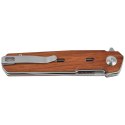 Nóż składany Civivi Navo Guibourtia Wood, Satin Nitro-V by Ostap Hel (C25015B-1)
