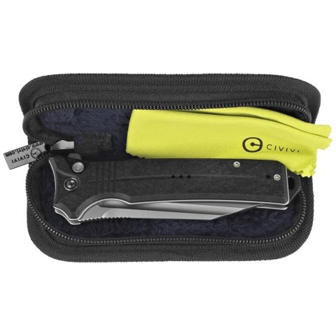 Nóż składany Civivi Neurohaptic Black G10, Stonewashed Nitro-V (C23080-2)