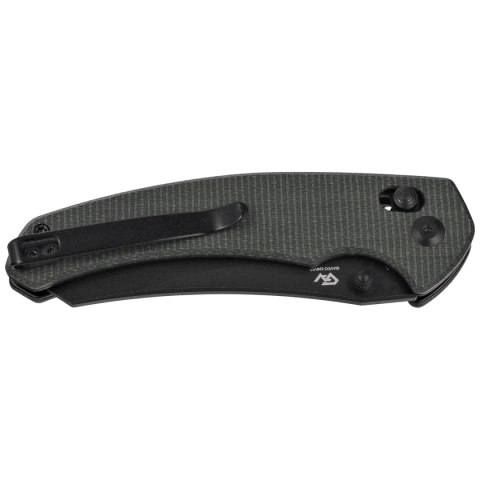 Nóż składany Civivi Sixgill Green Canvas Micarta, Black Stonewashed Nitro-V by Gavko Knives (C24050-3)