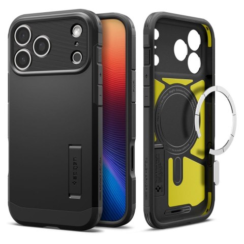 Spigen nakładka Tough Armor "T" Mag Magsafe do iPhone 17 Pro Max czarna