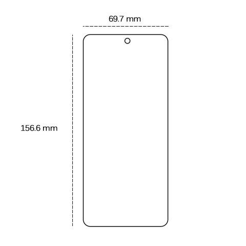Szkło hartowane 2,5D do Xiaomi 13T