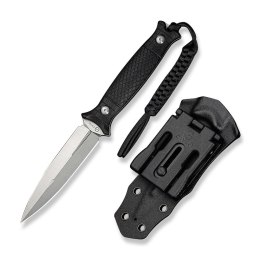 Nóż CIVIVI Perfrico G10 Black 14C28N 114mm Kydex