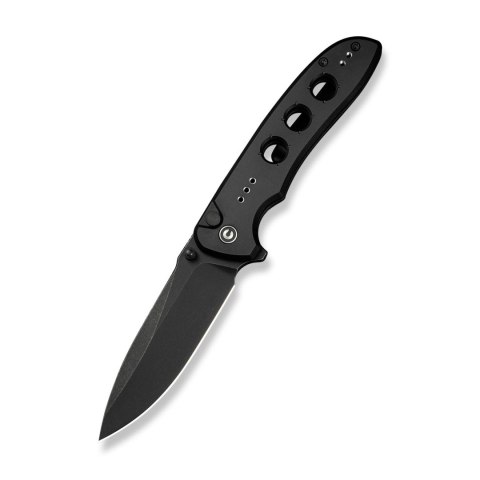 Nóż CIVIVI Hyperpulse All Black 14C28N 89mm Aluminum