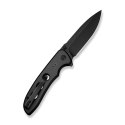 Nóż CIVIVI Hyperpulse All Black 14C28N 89mm Aluminum