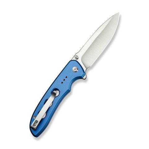 Nóż CIVIVI Hyperpulse Blue 14C28N 89mm Aluminum Satin
