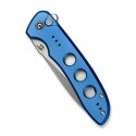 Nóż CIVIVI Hyperpulse Blue 14C28N 89mm Aluminum Satin