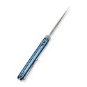 Nóż CIVIVI Hyperpulse Blue 14C28N 89mm Aluminum Satin