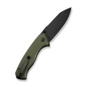 Nóż CIVIVI Placoid Green 14C28N 93mm G10 Black Clip Point