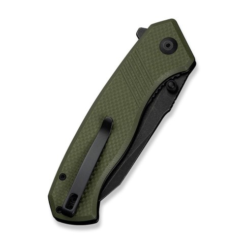 Nóż CIVIVI Placoid Green 14C28N 93mm G10 Black Clip Point
