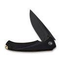 Nóż CIVIVI Voidflare All Black 14C28N 74mm G10 Drop Point
