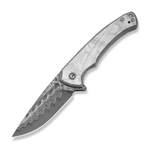 Nóż CIVIVI Voidflare Damascus Aluminum Foil G10