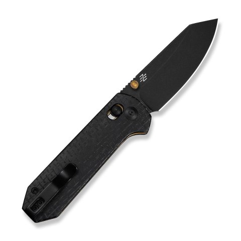 IVIVI Yonder All Black 14C28N Micarta Crossbar Lock