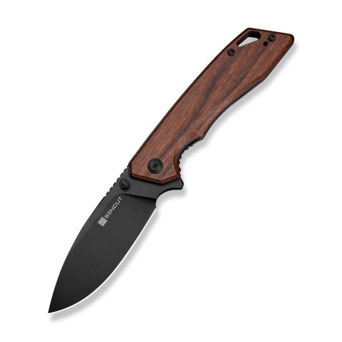 Nóż SENCUT Stratex Guibourtia 9Cr18MoV 81mm Czarny Drop Point