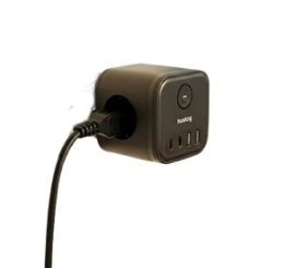 Kostka zasilająca Huslog HUS1050 3xAC 4xUSB 3680W z USB-C