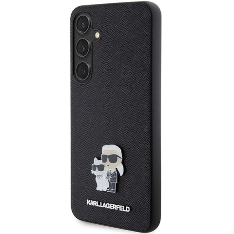 Karl Lagerfeld nakładka do Samsung Galaxy S24 KLHCS24SPSAKCMPK czarna HC SAFFIANO KC PIN