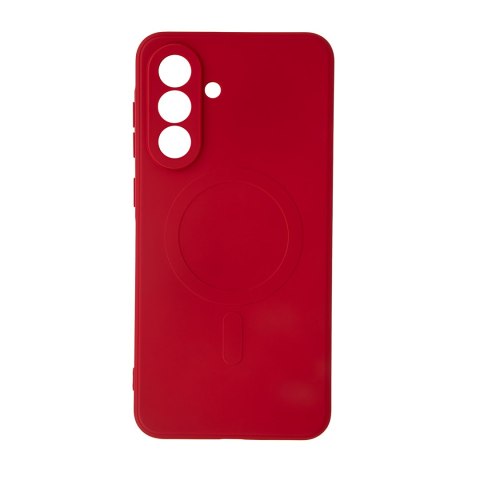 Nakładka Simple Color Mag do Samsung Galaxy A36 5G czerwona