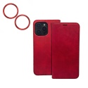Etui Smart Suede do Honor 400 Lite czerwone