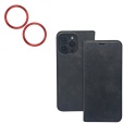 Etui Smart Suede do Samsung Galaxy A17 4G / A17 5G / A26 5G / A18 5G czarne
