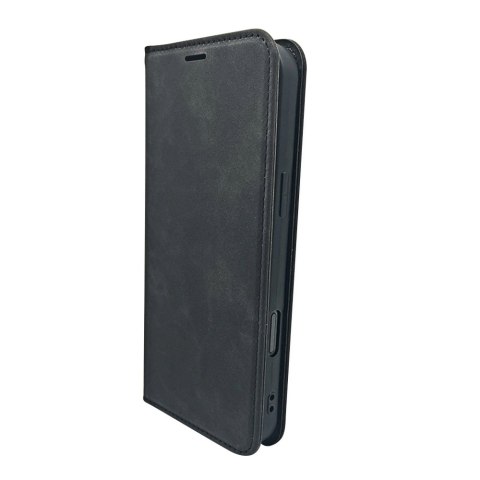 Etui Smart Suede do Xiaomi Redmi 15C 4G EU / 15C 5G EU (173.16 x 81.06 x 8.2 mm) czarne