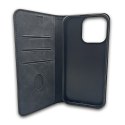 Etui Smart Suede do Xiaomi Redmi 15C 4G EU / 15C 5G EU (173.16 x 81.06 x 8.2 mm) czarne